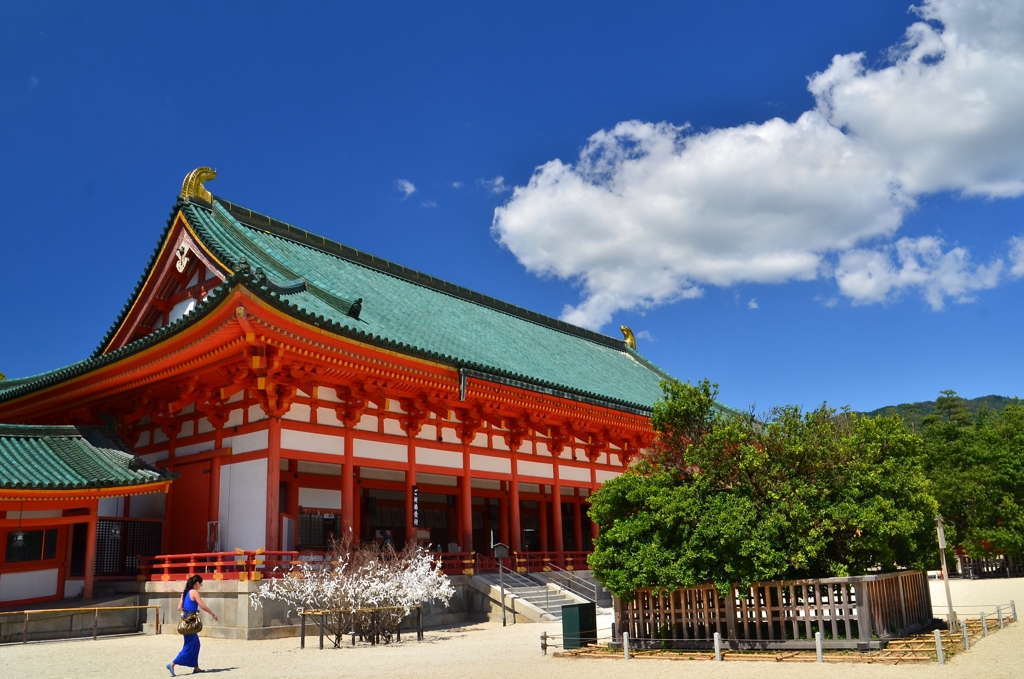 平安神宮 大極殿 By Ginkosan Id 写真共有サイト Photohito