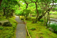 白沙村荘・庭園