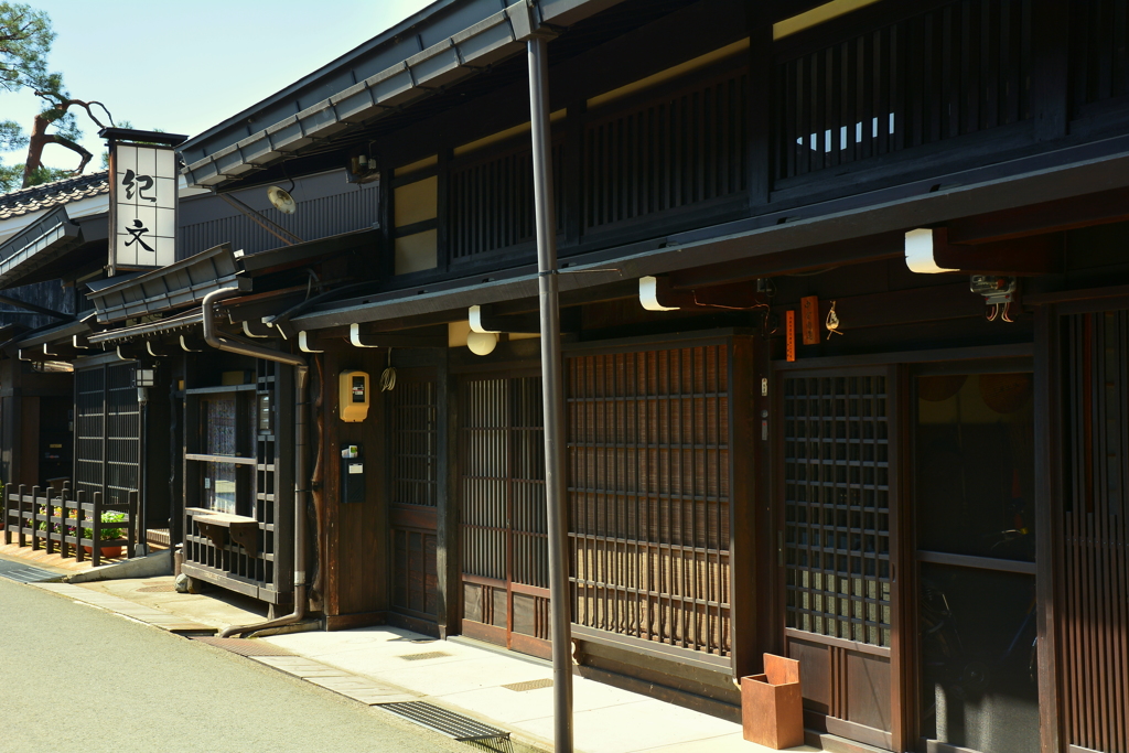 大新町の街並み