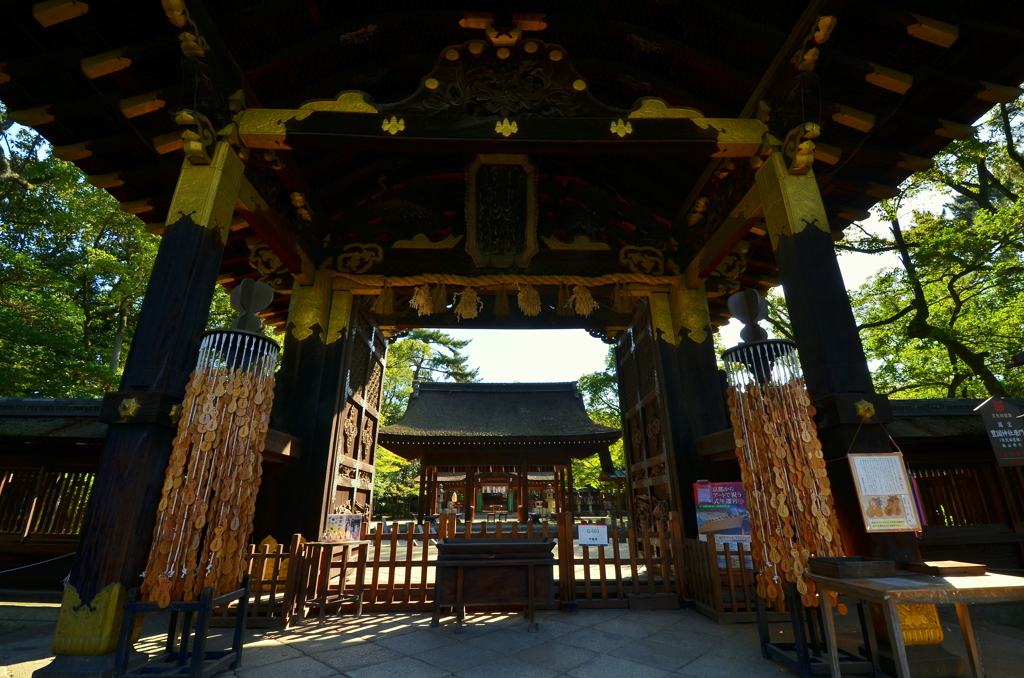 豊国神社・唐門（国宝）