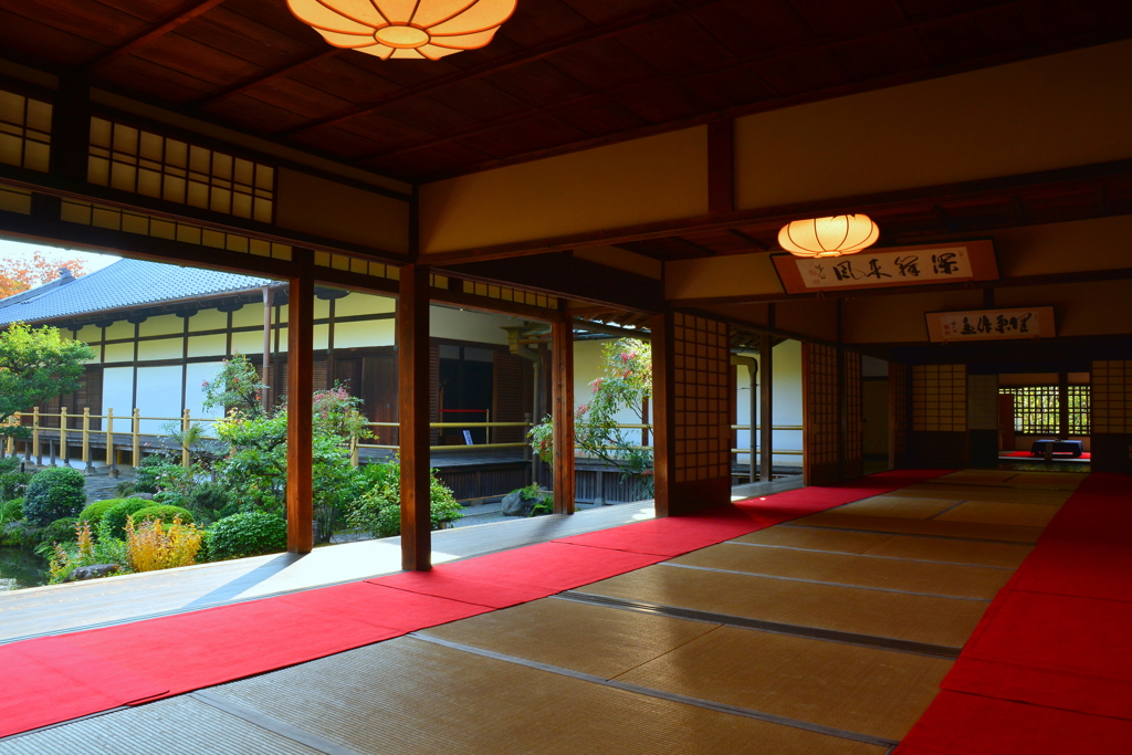 等持院・書院と方丈