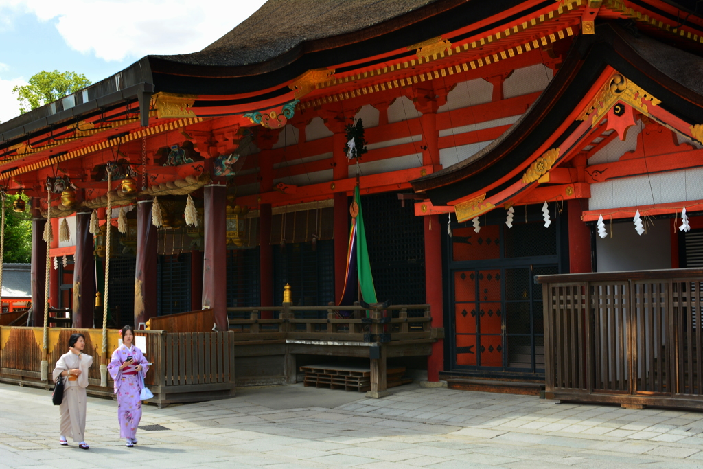 八坂神社・本殿２