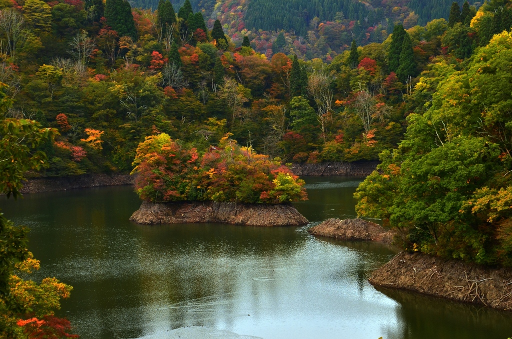 淡海湖・弁天島