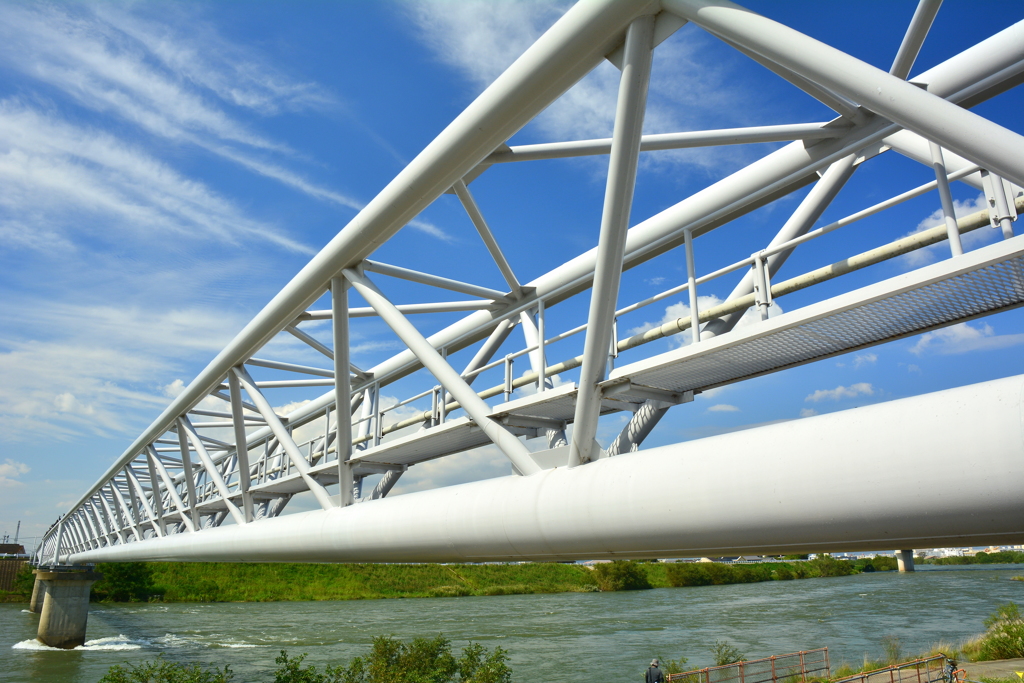 宇治川水管橋