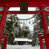 若一王子神社・朱の鳥居