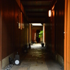 先斗町・路地の先