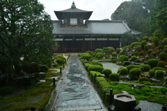 雨の東福寺・開山堂２