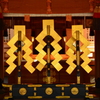 車折神社本殿の金幣３