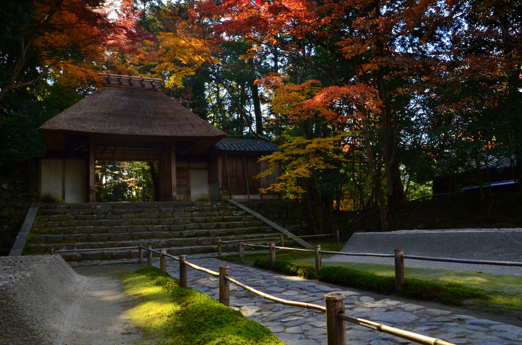 法然院山門３
