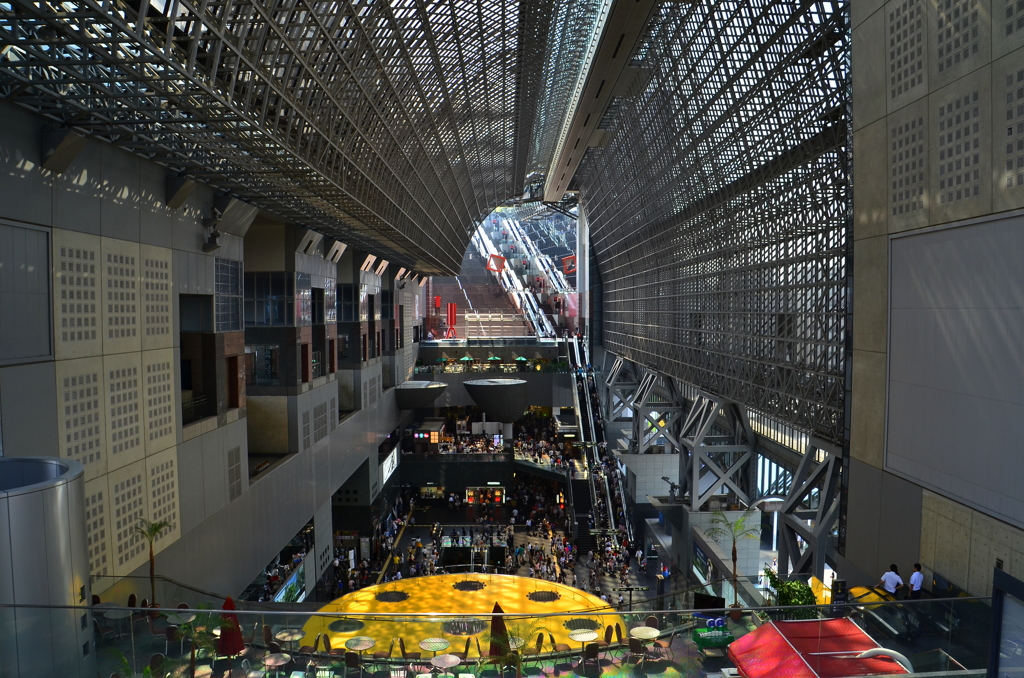 京都駅広場・全景３