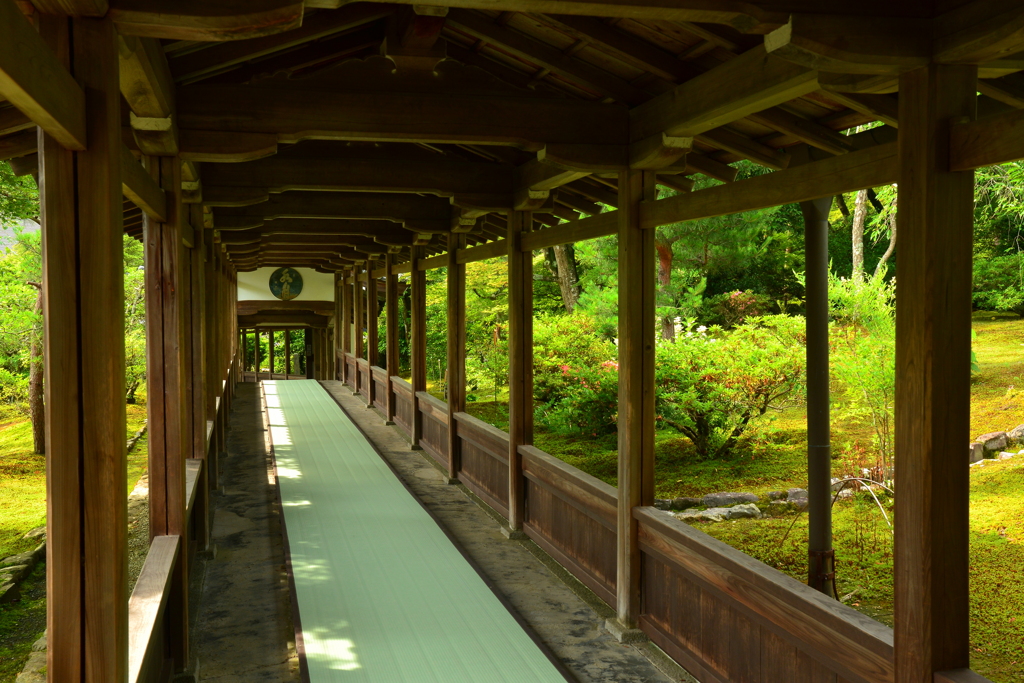 天龍寺・多宝殿順路１