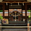 梅宮大社・拝殿と拝所