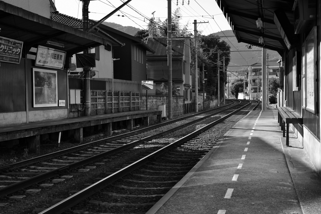 嵐電・鹿王院駅２