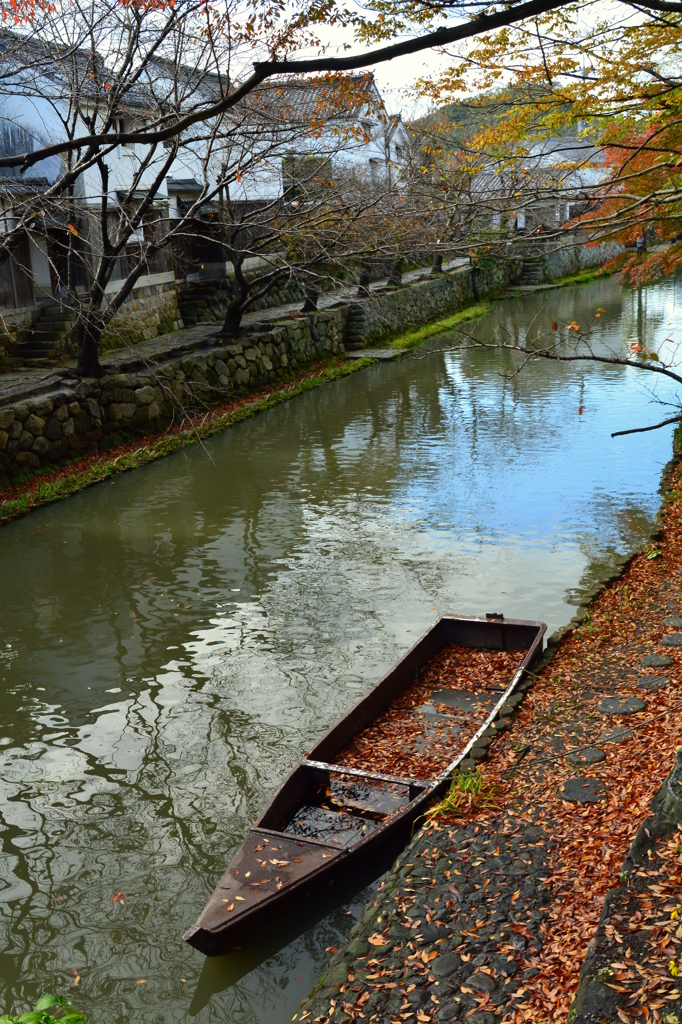 水郷・八幡堀の秋６