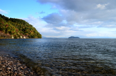琵琶湖・竹生島遠景