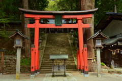 飛騨日枝神社の鳥居２