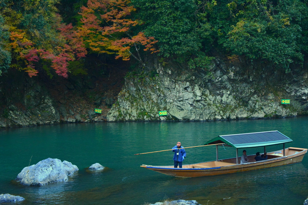 嵐山・保津峡の紅葉４