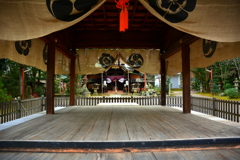 粟田神社・神楽殿