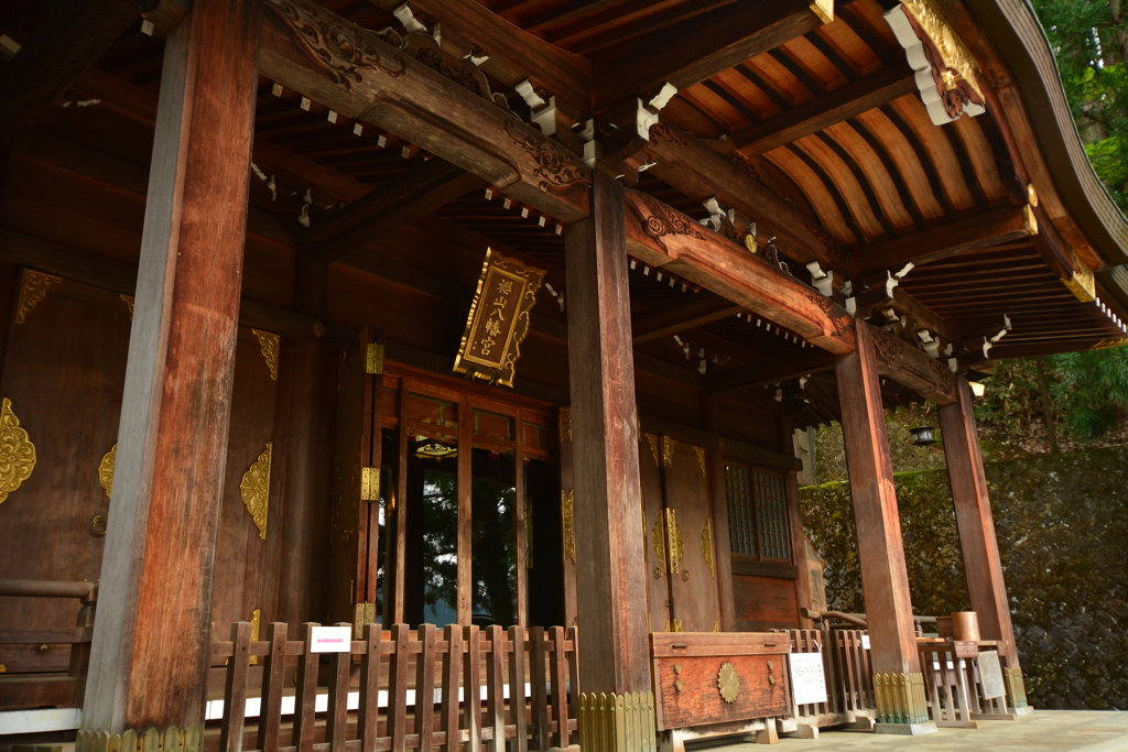 櫻山八幡宮・拝殿２