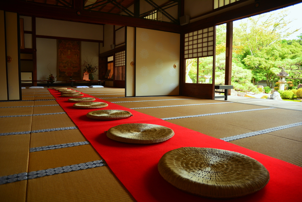 妙満寺・雪の庭１