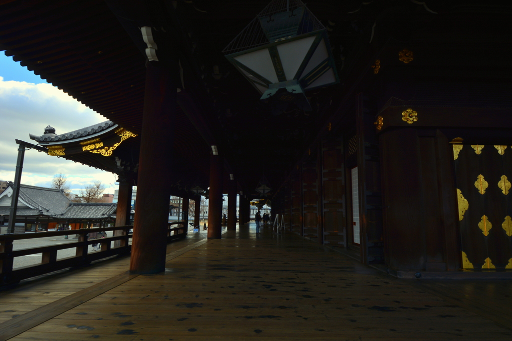 東本願寺・御影堂廊下