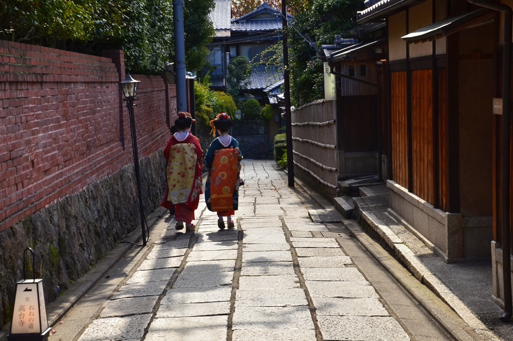 石塀小路の舞妓はん１