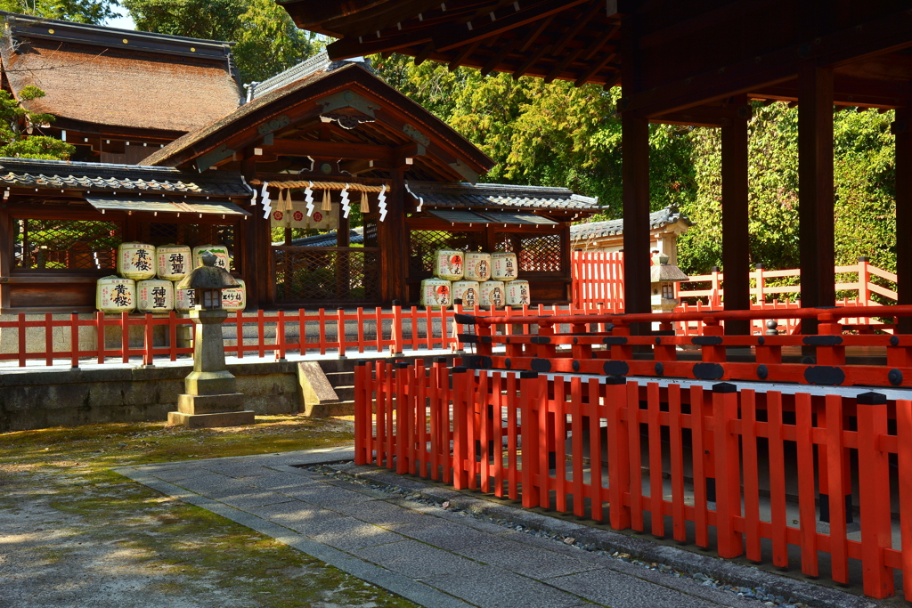 建勲神社境内