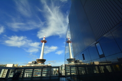 秋空、そして幻の塔