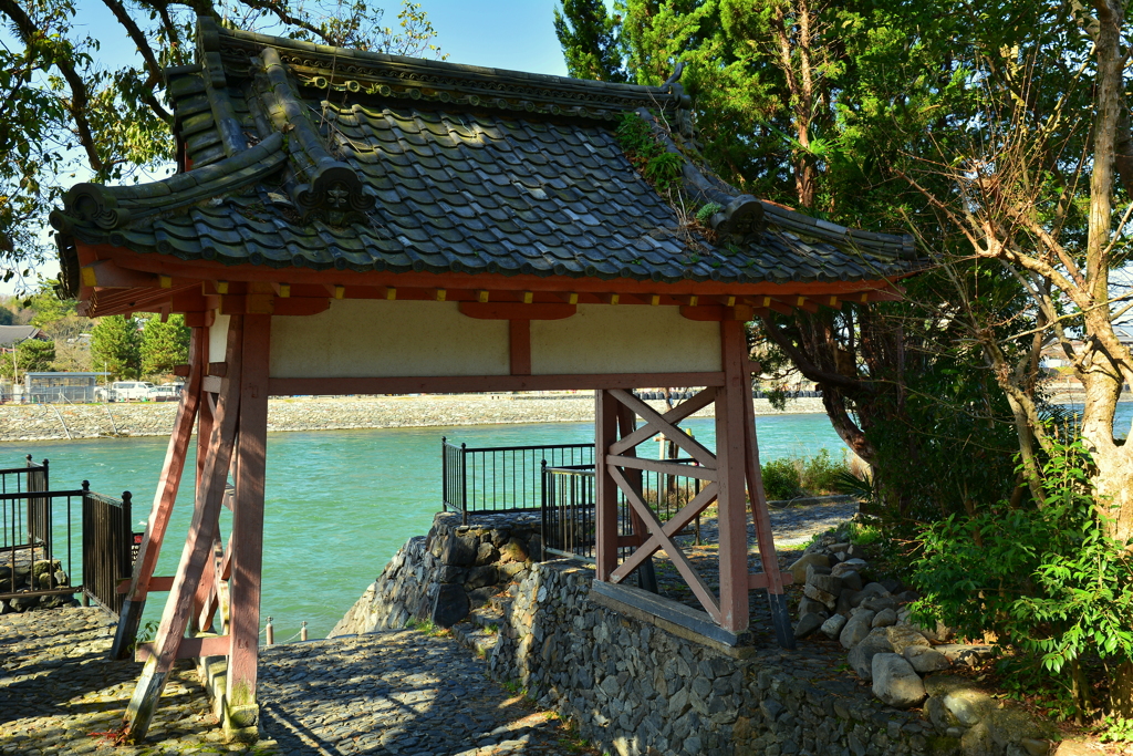 宇治神社船着場