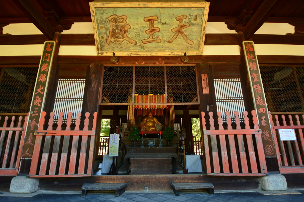 萬福寺・天王殿