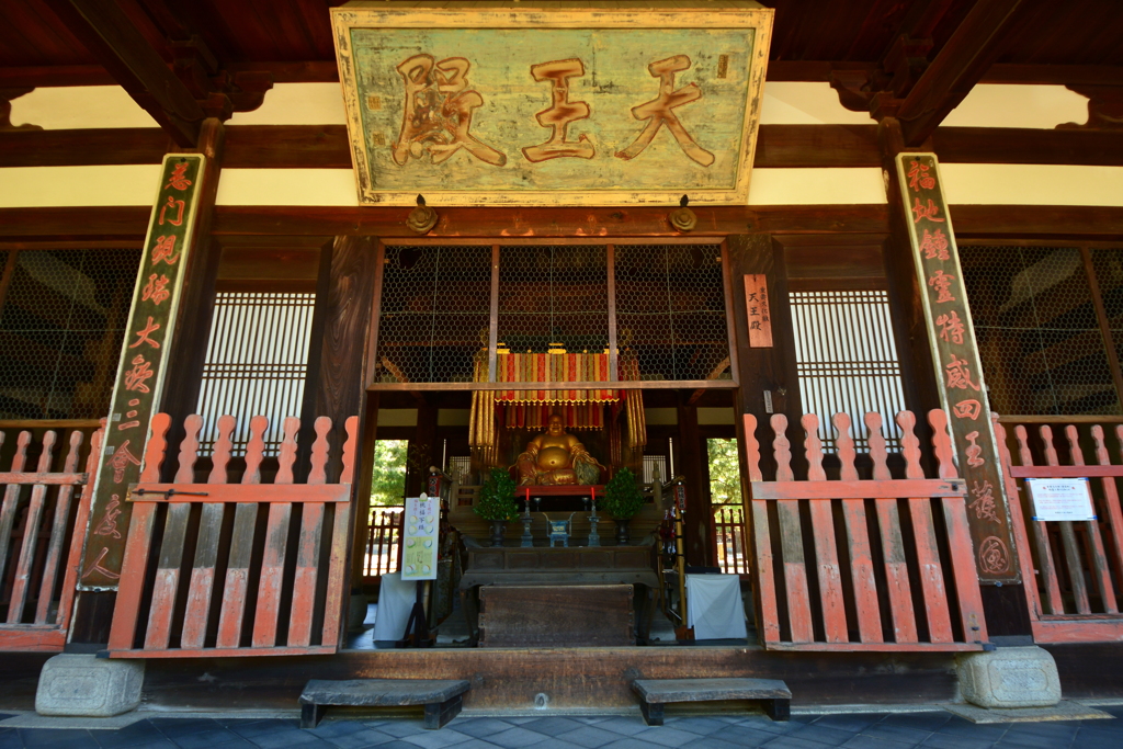 萬福寺・天王殿