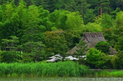 旧聴松亭・遠景