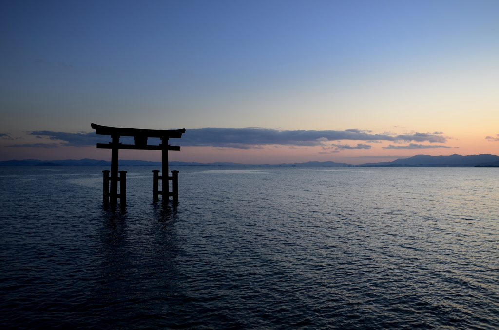 白髭神社夕景１