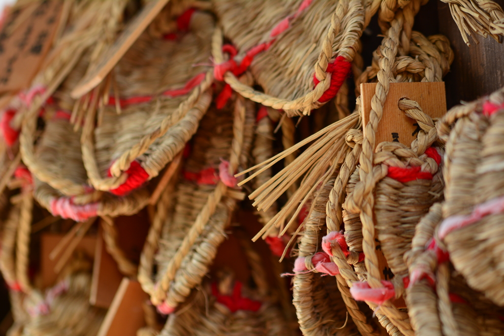 還来神社の奉納草鞋２