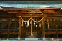 竈神社・拝殿