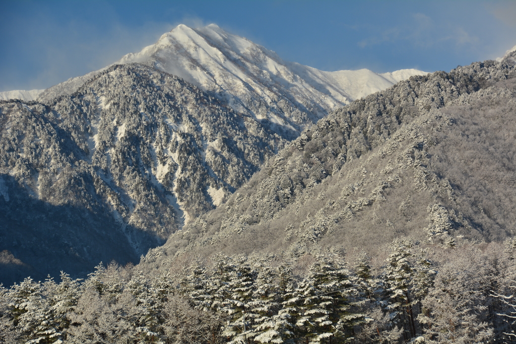 北葛岳・雪景４