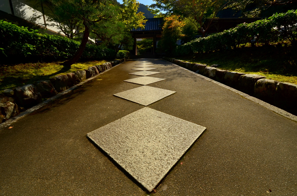 最勝院高徳庵・参道２