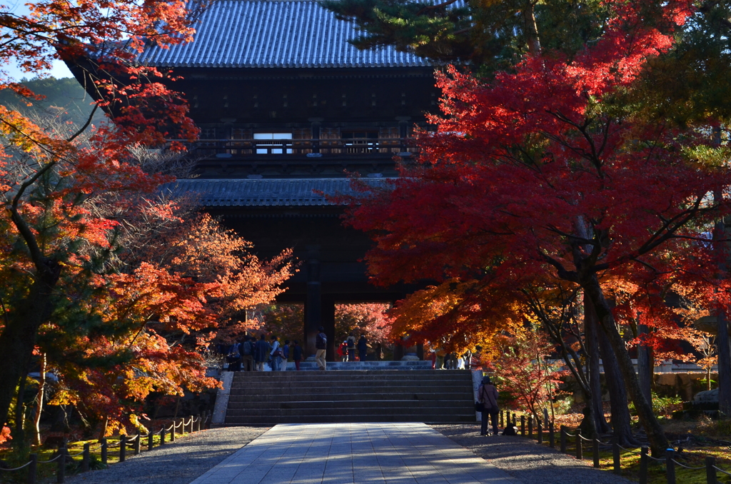 南禅寺・三門　錦秋