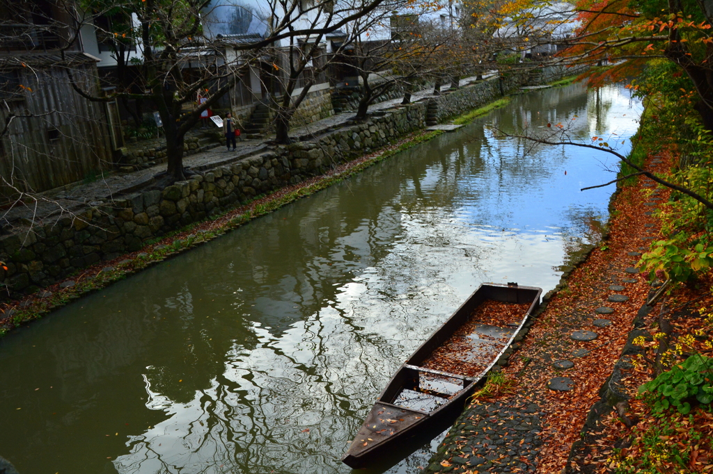 水郷・八幡堀の秋１