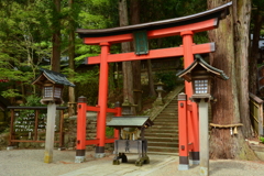 飛騨日枝神社の鳥居１