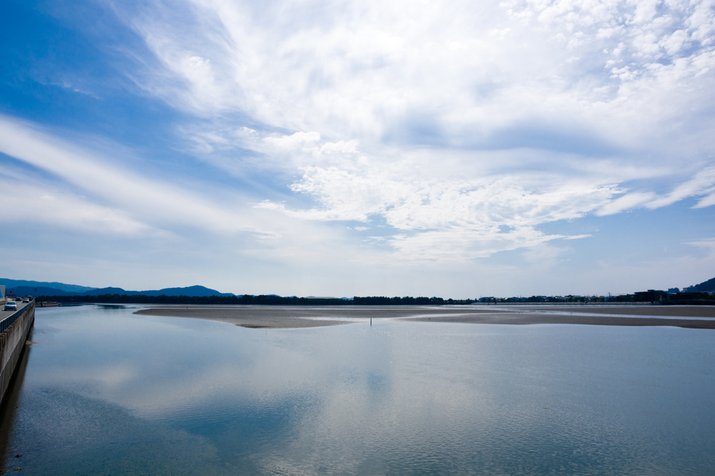 そのまま海へ