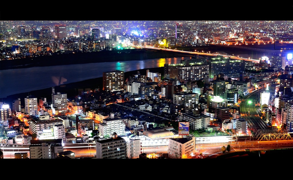 osaka 夜景