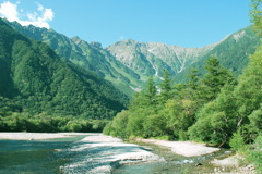 上高地 山々