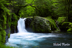 黎明の滝（菊池渓谷・熊本）