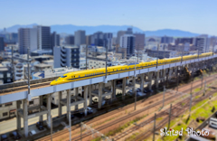 黄色の電車