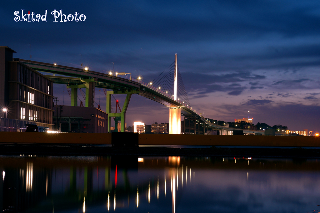 Twilight bridge