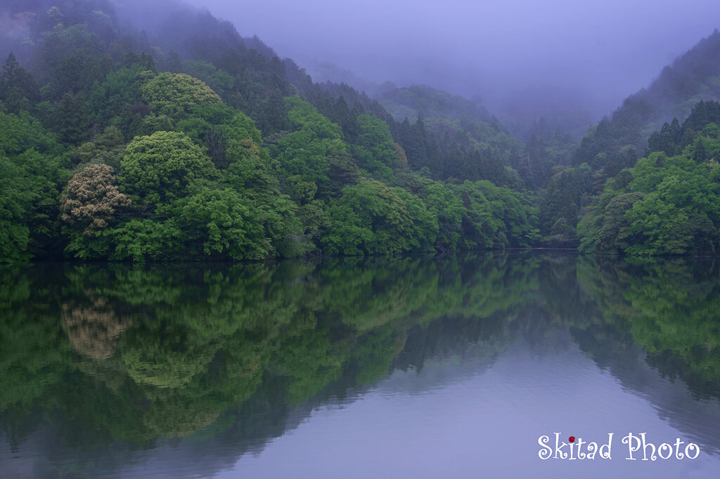 静かな湖畔