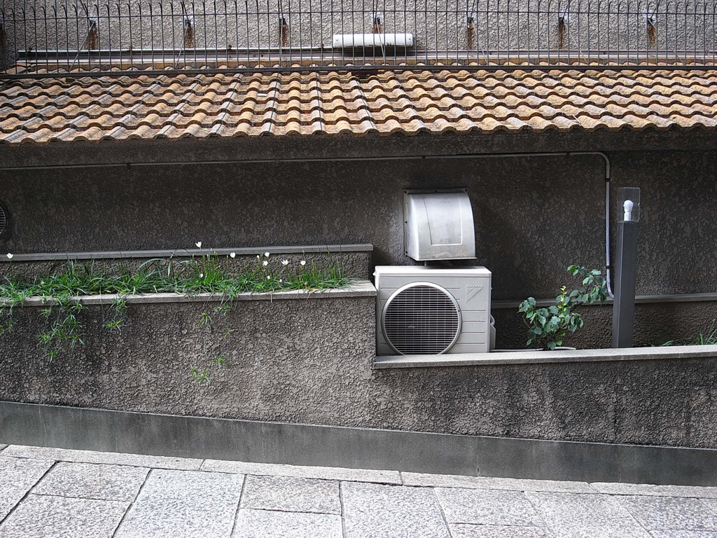 大阪の路地裏にて
