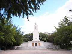教育塔にて