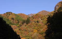 両神山の頭がちんまり。